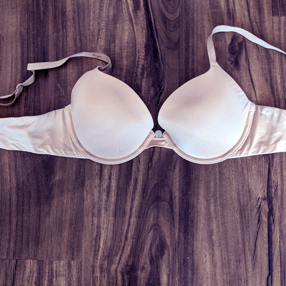 DKNY Nude Bra 36B Full Coverage No Padding